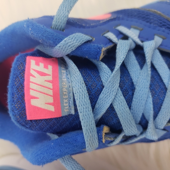 Nike Women's Flex Experience RN 3 652853-401 Blue Pink Running Shoes Size 7.5 - Picture 11 of 13